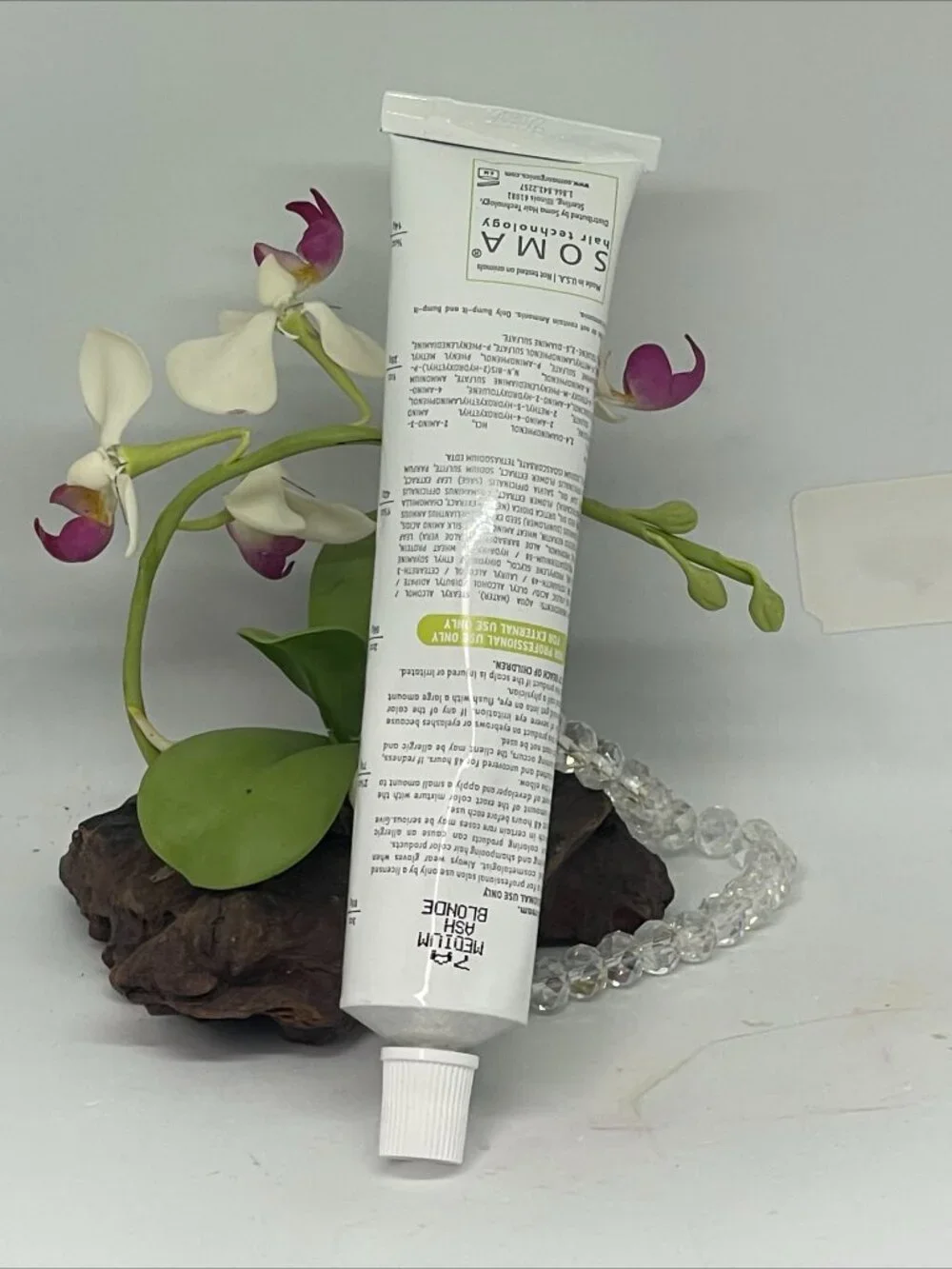 Soma Professional Deposit Only Permanent Hair Color Cream - 7A Medium Ash Blonde